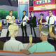 The members of Q-Force gathering at their base.